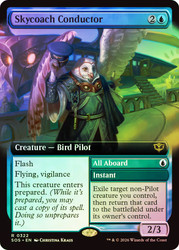 Skycoach Conductor // All Aboard
Secrets of Strixhaven
Single
Magic: The Gathering