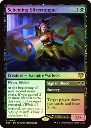 Scheming Silvertongue // Sign in Blood
Secrets of Strixhaven
Single
Magic: The Gathering