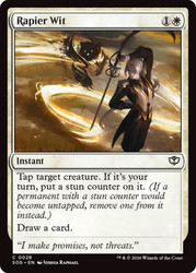 Rapier Wit
Secrets of Strixhaven
Single
Magic: The Gathering