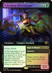Scheming Silvertongue // Sign in Blood
Secrets of Strixhaven
Single
Magic: The Gathering
