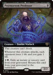 Postmortem Professor
Secrets of Strixhaven
Single
Magic: The Gathering
