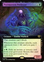 Postmortem Professor
Secrets of Strixhaven
Single
Magic: The Gathering