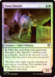 Stone Docent
Secrets of Strixhaven
Single
Magic: The Gathering