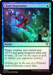 Chase Inspiration
Secrets of Strixhaven
Single
Magic: The Gathering