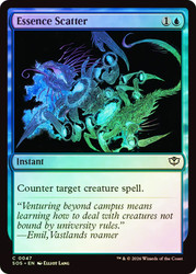 Essence Scatter
Secrets of Strixhaven
Single
Magic: The Gathering