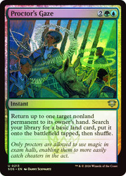 Proctor's Gaze
Secrets of Strixhaven
Single
Magic: The Gathering