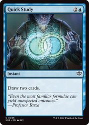 Quick Study
Secrets of Strixhaven
Single
Magic: The Gathering