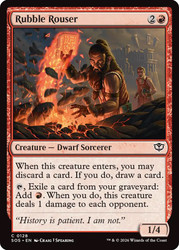 Rubble Rouser
Secrets of Strixhaven
Single
Magic: The Gathering