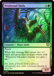 Pestbrood Sloth
Secrets of Strixhaven
Single
Magic: The Gathering