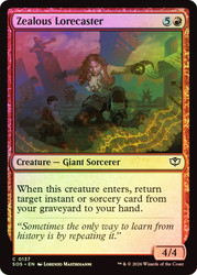 Zealous Lorecaster
Secrets of Strixhaven
Single
Magic: The Gathering