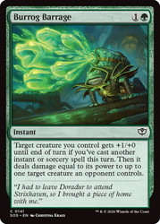 Burrog Barrage
Secrets of Strixhaven
Single
Magic: The Gathering