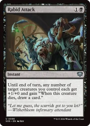Rabid Attack
Secrets of Strixhaven
Single
Magic: The Gathering