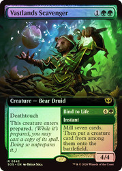 Vastlands Scavenger // Bind to Life
Secrets of Strixhaven
Single
Magic: The Gathering