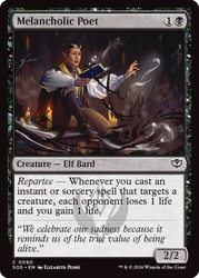 Melancholic Poet
Secrets of Strixhaven
Single
Magic: The Gathering