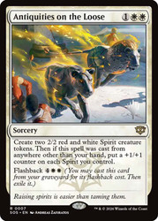 Antiquities on the Loose (Promo Pack) (Secrets of Strixhaven)
Promo
Single
Magic: The Gathering