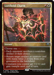 Lorehold Charm (Promo Pack) (Secrets of Strixhaven)
Promo
Single
Magic: The Gathering