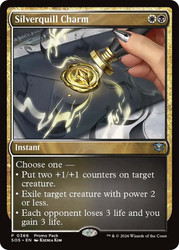 Silverquill Charm (Promo Pack) (Secrets of Strixhaven)
Promo
Single
Magic: The Gathering