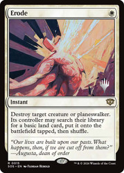 Erode (Promo Pack) (Secrets of Strixhaven)
Promo
Single
Magic: The Gathering