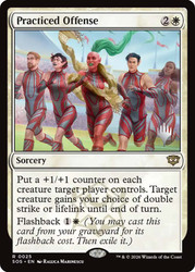 Practiced Offense (Promo Pack) (Secrets of Strixhaven)
Promo
Single
Magic: The Gathering