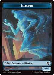 {Illusion Token} // {Spirit Token} (#006)
Secrets of Strixhaven Commander
Single
Magic: The Gathering