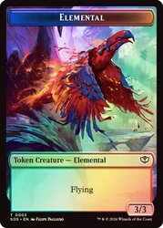 {Elemental Token} (#003) // {Treasure Token}
Secrets of Strixhaven
Single
Magic: The Gathering