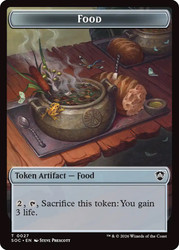 {Food Token} // {Frog Lizard Token}
Secrets of Strixhaven Commander
Single
Magic: The Gathering