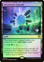 Dreamroot Cascade (Promo Pack) (Secrets of Strixhaven)
Promo
Single
Magic: The Gathering