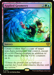 Applied Geometry (Promo Pack) (Secrets of Strixhaven)
Promo
Single
Magic: The Gathering