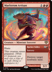 Maelstrom Artisan // Rocket Volley (Promo Pack) (Secrets of Strixhaven)
Promo
Single
Magic: The Gathering
