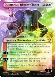 Quintorius, History Chaser
Secrets of Strixhaven Commander
Single
Magic: The Gathering