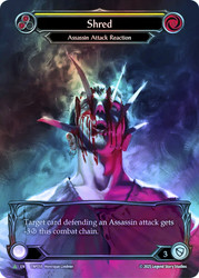 Shred (Yellow) (Tournament Pack)
Promotional Cards
Single
Flesh and Blood