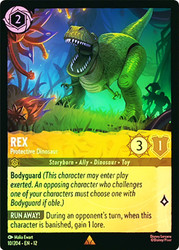 Rex - Protective Dinosaur
Wilds Unknown
Single
Lorcana