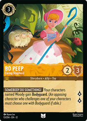 Bo Peep - Caring Shepherd
Wilds Unknown
Single
Lorcana