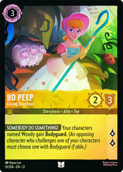 Bo Peep - Caring Shepherd
Wilds Unknown
Single
Lorcana