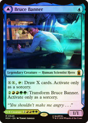 Bruce Banner // The Incredible Hulk
Marvel Super Heroes
Single
Magic: The Gathering