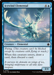 Icewind Elemental (#742)
Foundations
Single
Magic: The Gathering