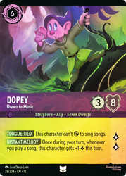 Dopey - Drawn to Music
Wilds Unknown
Single
Lorcana