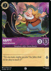 Happy - Joyful Adventurer
Wilds Unknown
Single
Lorcana