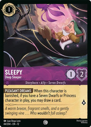 Sleepy - Deep Sleeper
Wilds Unknown
Single
Lorcana