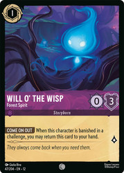 Will o' the Wisp - Forest Spirit
Wilds Unknown
Single
Lorcana
