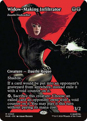 Dauthi Voidwalker (Widow-Making Infiltrator)
Marvel Universe
Single
Magic: The Gathering