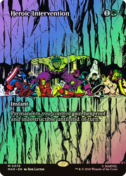 Heroic Intervention
Marvel Universe
Single
Magic: The Gathering