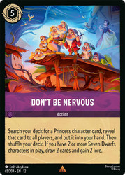 Don't Be Nervous
Wilds Unknown
Single
Lorcana