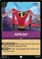 Super Suit
Wilds Unknown
Single
Lorcana