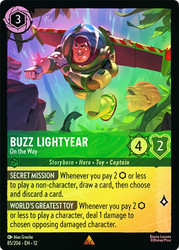 Buzz Lightyear - On the Way
Wilds Unknown
Single
Lorcana