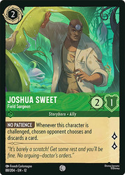 Joshua Sweet - Field Surgeon
Wilds Unknown
Single
Lorcana