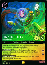 Buzz Lightyear - Jungle Ranger
Wilds Unknown
Single
Lorcana