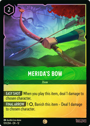 Merida's Bow
Wilds Unknown
Single
Lorcana