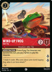 Wind-Up Frog - Sid's Toy
Wilds Unknown
Single
Lorcana