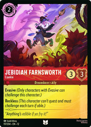 Jebidiah Farnsworth - Cookie
Wilds Unknown
Single
Lorcana